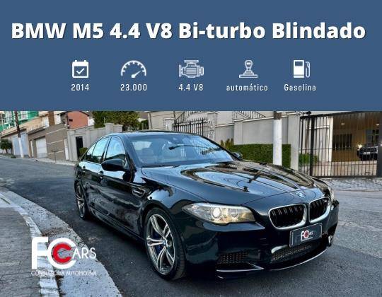BMW M5 4.4 V8 32V GASOLINA 4P AUTOMÁTICO BMW M5 4.4 V8 32V GASOLINA 4P AUTOMÁTICO
